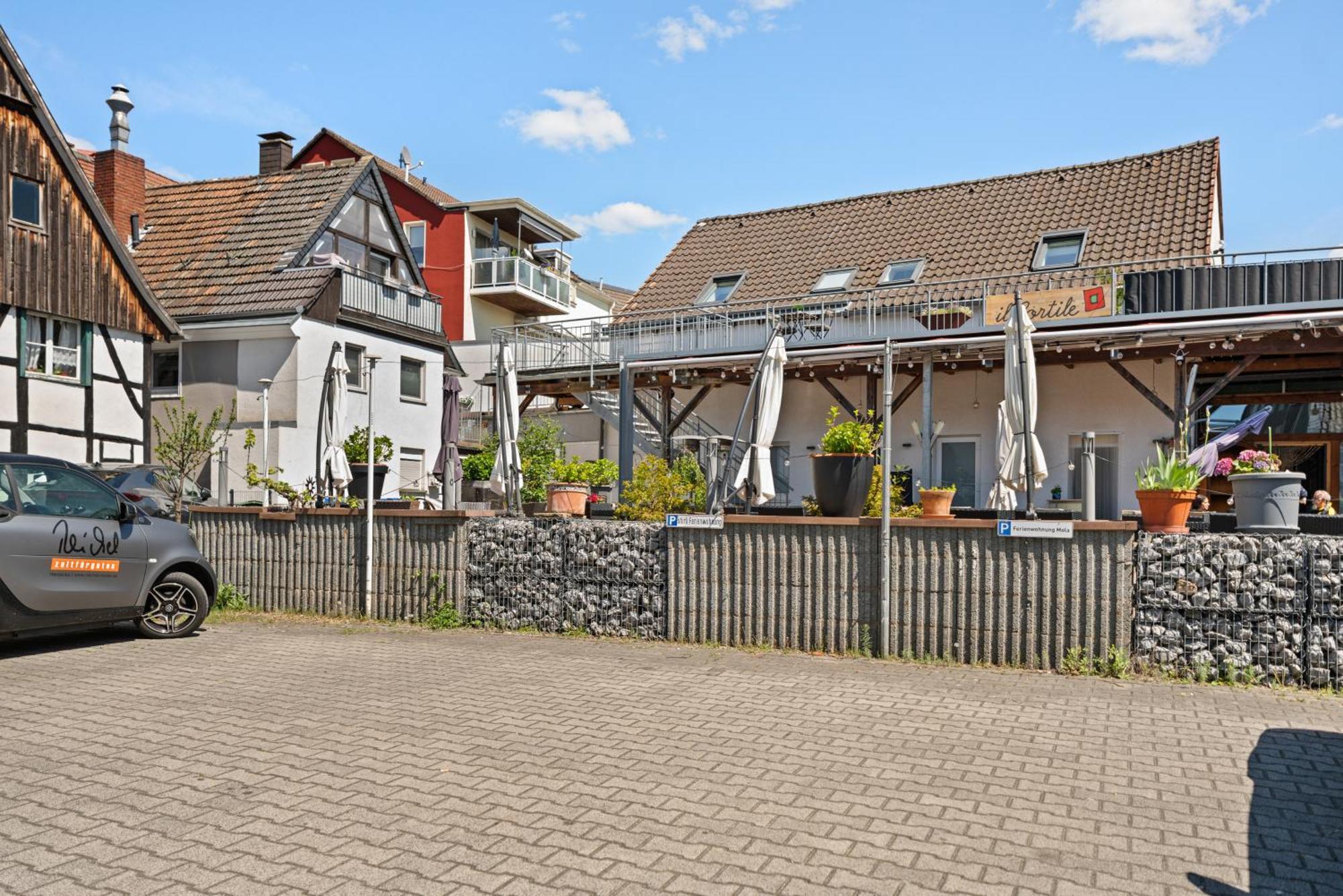 Mola Apartments-Charmante Ferienwohnung Im Herdecke Zentrum Fuer 3 Personen-Grosse Dachterrasse-Grill-Gratis Parken-Wlan Bagian luar foto